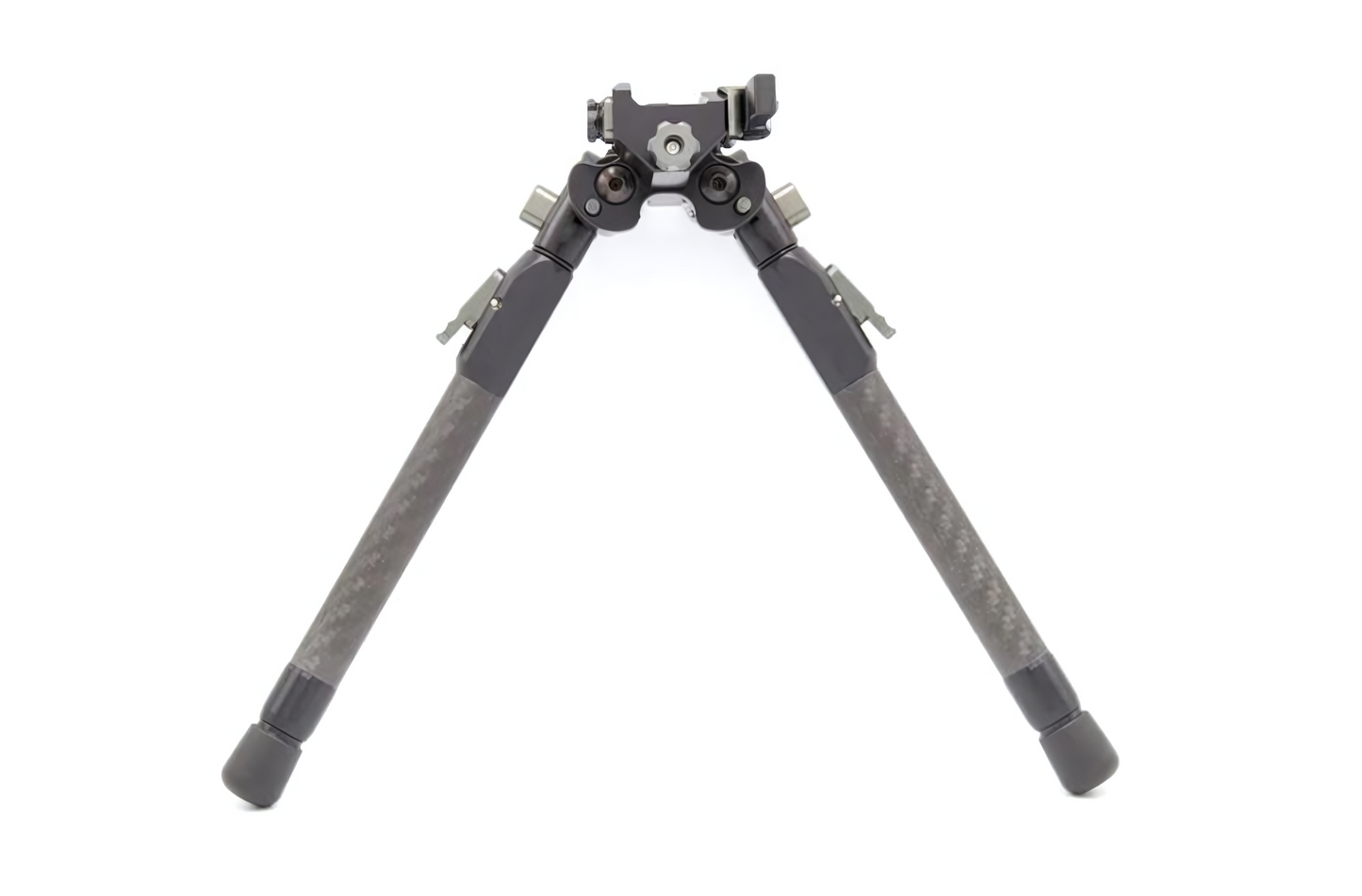Tier One Tactical Bipod 230 mm Carbon Sling Stud Adaptor with rubber and Spike/Claw foot