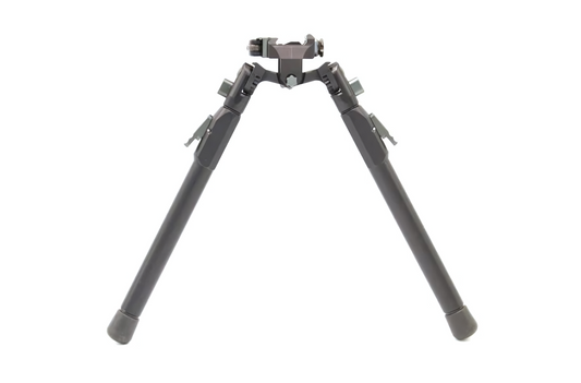 Tier One Tactical Bipod 230 mm Carbon Sling Stud Adaptor with rubber and Spike/Claw foot