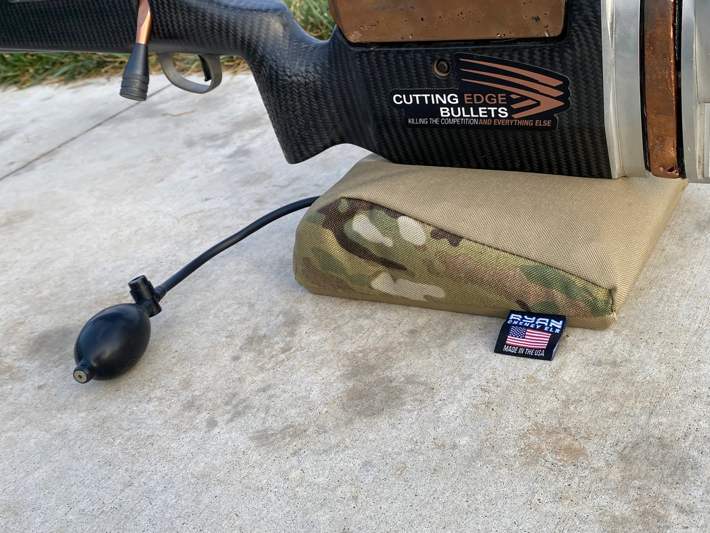 Sac de tir de précision réglable Airfoil L (Lowboy) (vide) par Ryan Cheney ELR - Sac intérieur en tissu