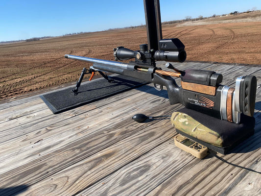 Airfoil Adjustable Precision Shooting Rear Bag (empty) by Ryan Cheney ELR - Cloth inner bag