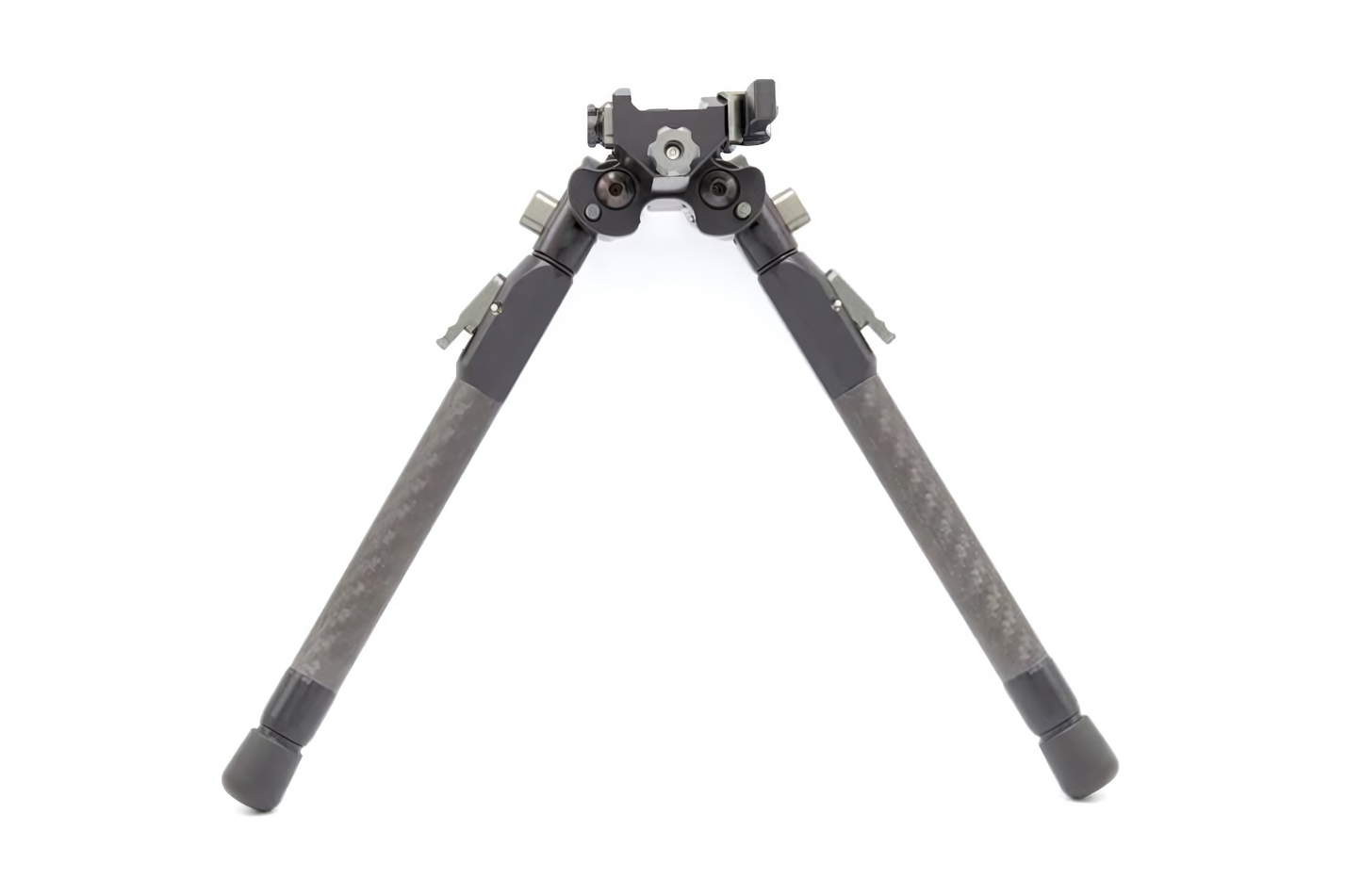 ATAC Bipod Long Carbon Tilt Picatiny 230 mm with rubber and Spike/Claw foot