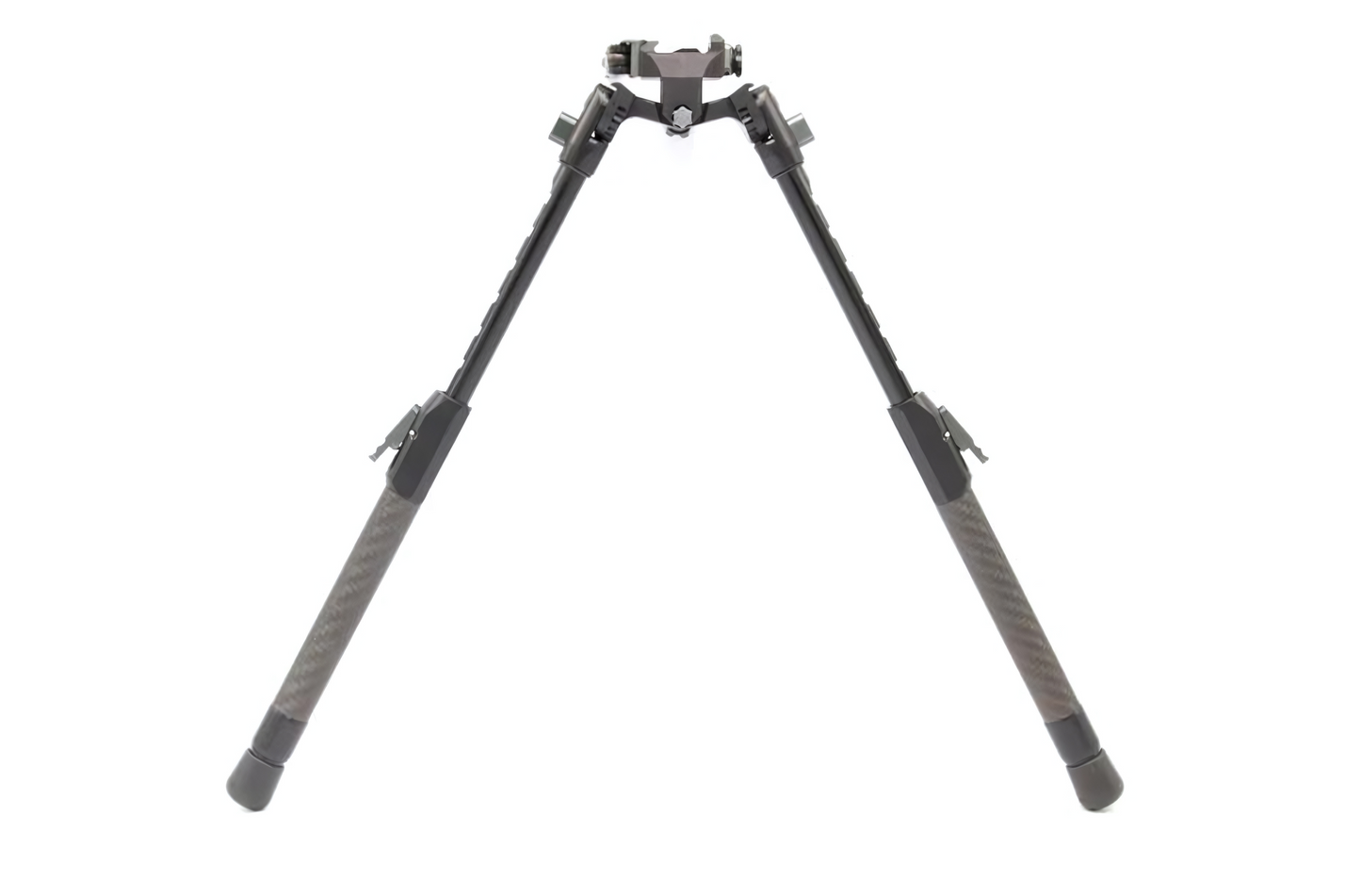 ATAC Bipod Long Carbon Tilt Picatiny 230 mm with rubber and Spike/Claw foot