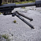 ATAC Bipod Long Carbon Tilt Picatiny 230 mm with rubber and Spike/Claw foot