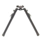 Tier One Tactical Bipod 230 mm Carbon Sling Stud Adaptor with rubber and Spike/Claw foot