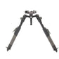 Tier One Tactical Bipod 230 mm Carbon Sling Stud Adaptor with rubber and Spike/Claw foot