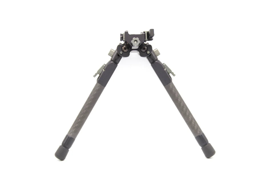 ATAC Bipod Long Carbon Tilt Picatiny 230 mm with rubber and Spike/Claw foot